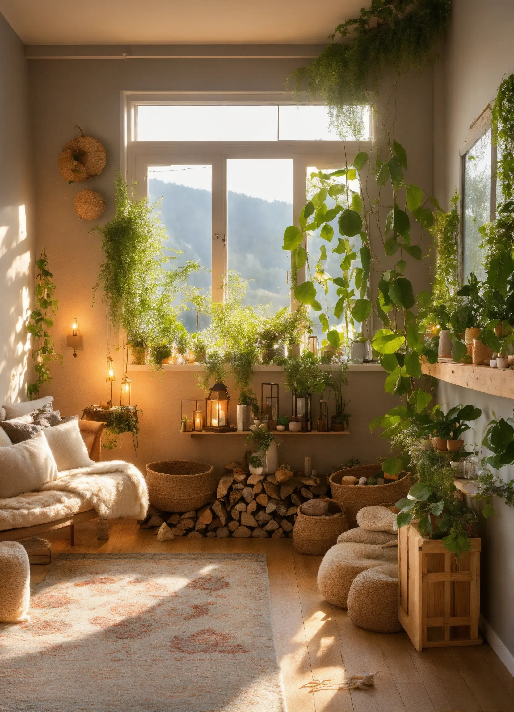 Eco-friendly living room decor products